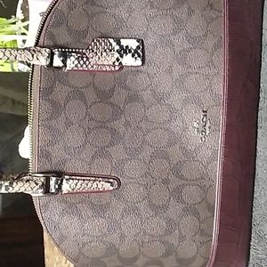 LG Coach satchel